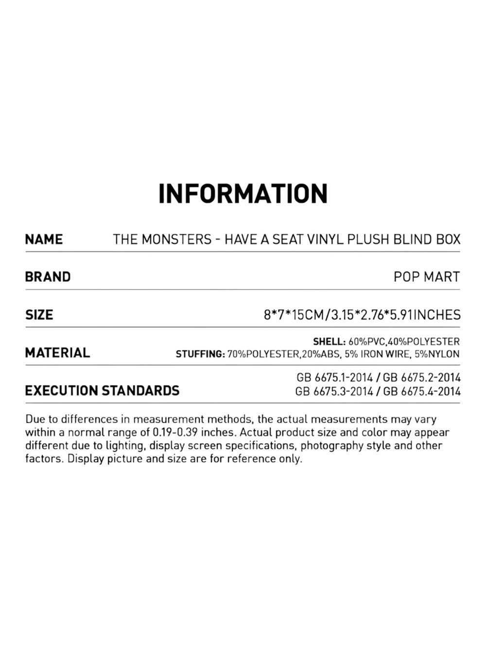POP MART LABUBU The Monsters Have a Seat Vinyl Plush Blind Box Sealed - Picture 4 of 15